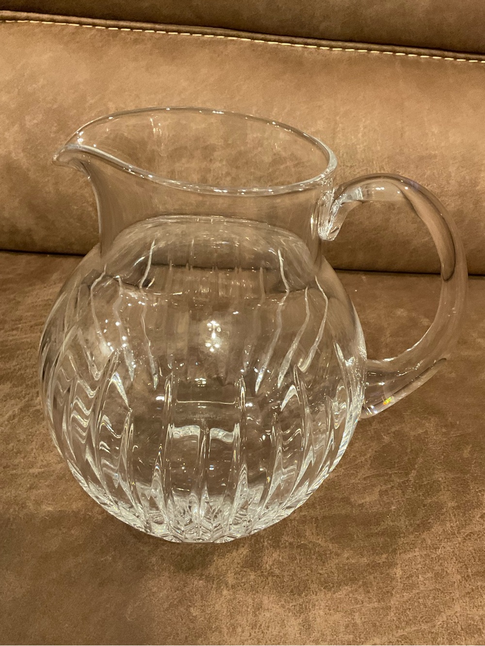 Reed & Barton Crystal Pitcher
